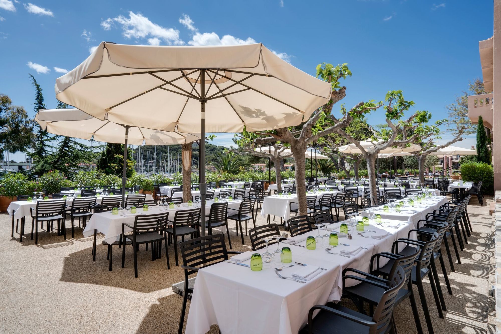 Hotel Helios & Spa - Ile Des Embiez Six-Fours-les-Plages Restoran gambar